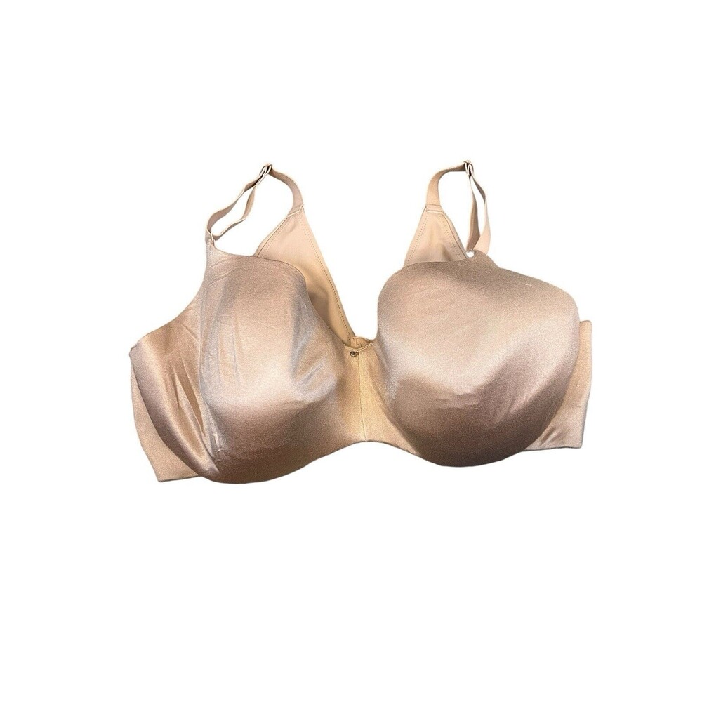 Cacique Lane Bryant Lightly Lined Balconette Underwire Bra Plus Size 44DDD Nude